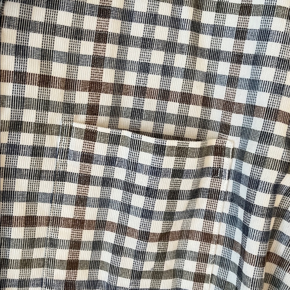 Johston & Murphy thin wale corduroy long sleeve button down shirt - Picture 3 of 5